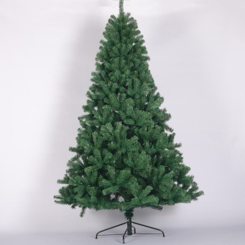 7.5FT Artificial Christmas Tree with Foldable Metal Stand, Spruce PVC Fir Tree 2024 7